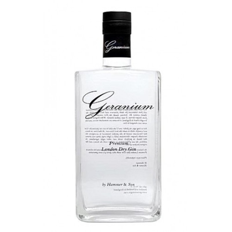 Geranium Gin 44%, Gaveæske med 4 OH Deer Tonic