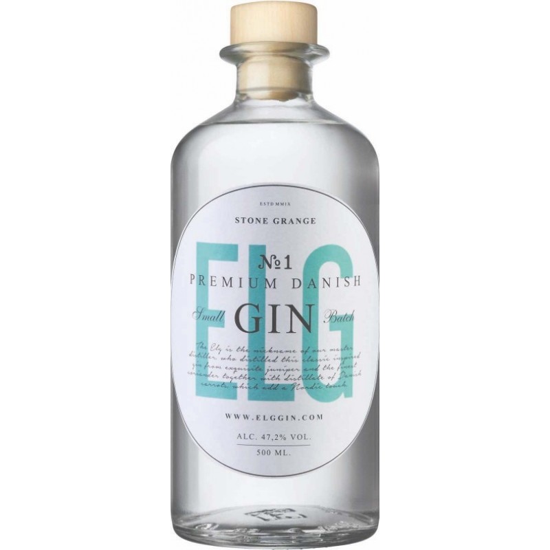 Elg Gin No. 1, Danish Premium Gin, Gaveæske