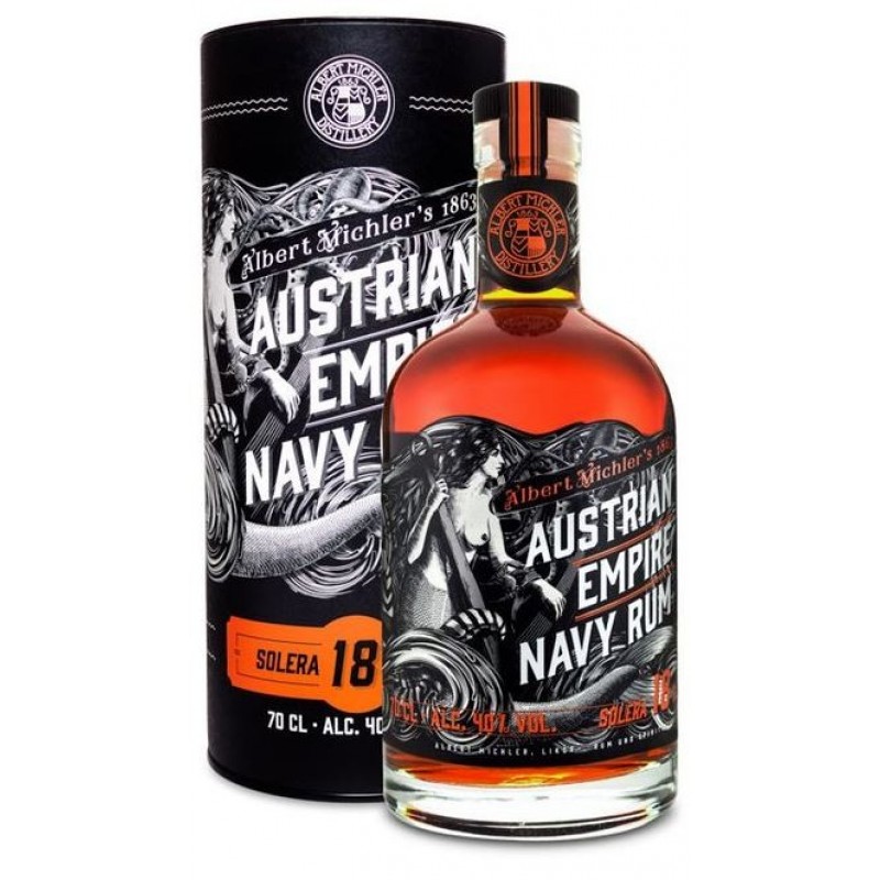 Austrian Empire Navy Rum Solera 18 YO