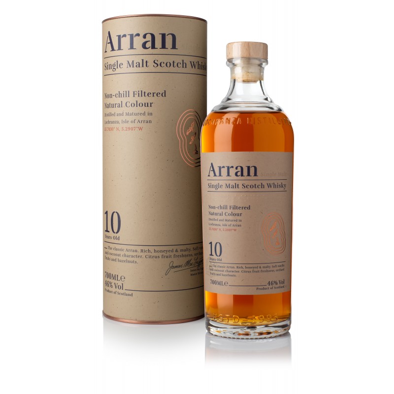 Arran Malt, 10 års Single Malt whisky