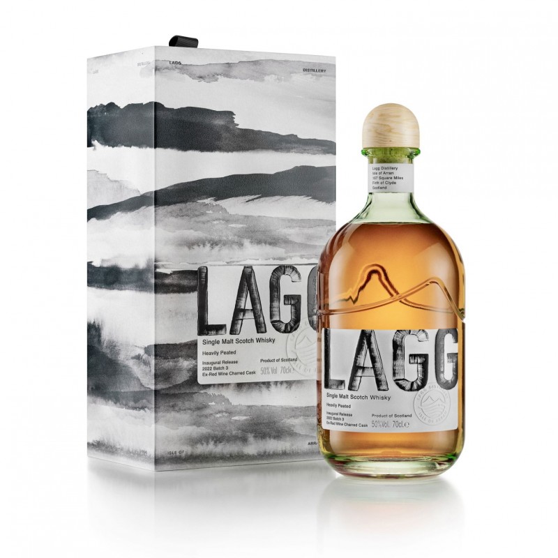 Lagg, Single Malt Whisky, Heavily Peated, Batch 3