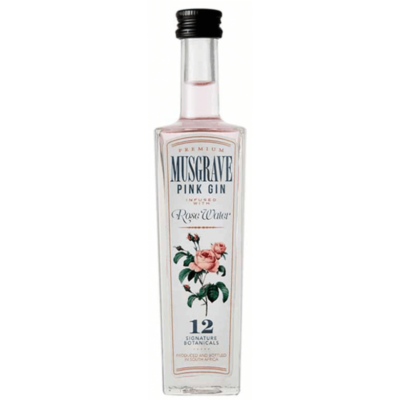 Musgrave, Pink Gin, 5 cl.