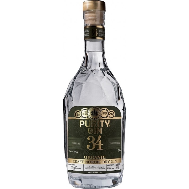 Purity Nordic Dry Gin 34
