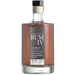 Skotlander Rum IV, Liquorice Rum BATCH 1 FLASKE 1