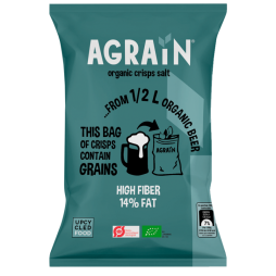 Agrain, Økologisk Gourmetchips Salt