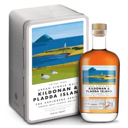 Arran, Kildonan and Pladda Island, vol 3. The Explores Series, Single Island Malt Whisky 21 års