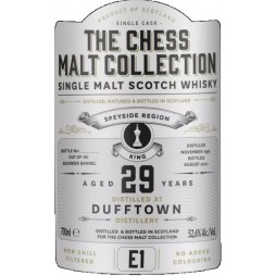 Chess Malt, Dufftown 1991, 29 års, Single Malt Whisky