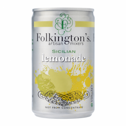 Folkingtons, Lemonade, 15 cl. dåse (24 stk) TILBUD