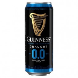 Guinnness, Draught Stout, 0,0% En alkoholfri øl
