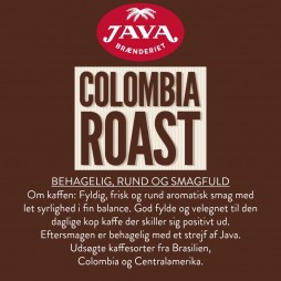Java, Colombia Roast, 500g