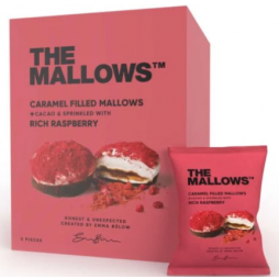 The Mallows, Caramel Filled, rich raspberry & Ruby Chocolate