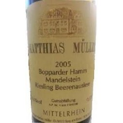 Matthias Müller, Riesling Beerenauslese, Mandelstein 2005 (½-fl)