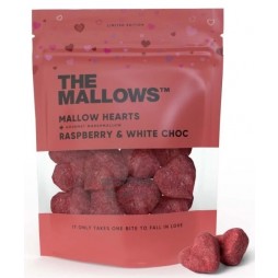 The Mallows, Mallow Hearts + Raspberry & White Choc