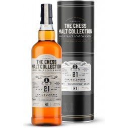 The Chess Malt Collection, Craigellachie 21 års, Single Malt Whisky - White Rook - H1
